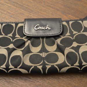 Black Coach Wallet